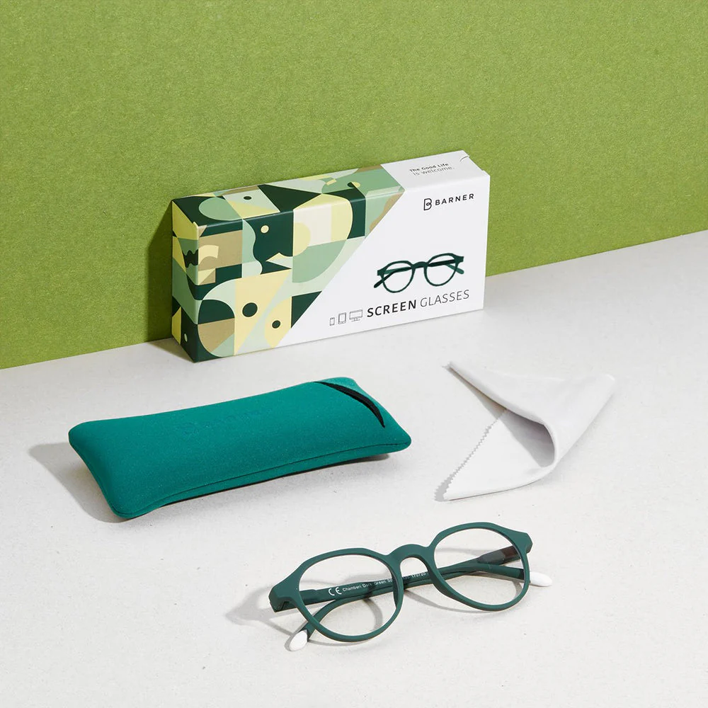 BARNER | Chamberi | Blue Light Glasses | Dark Green - Image 6