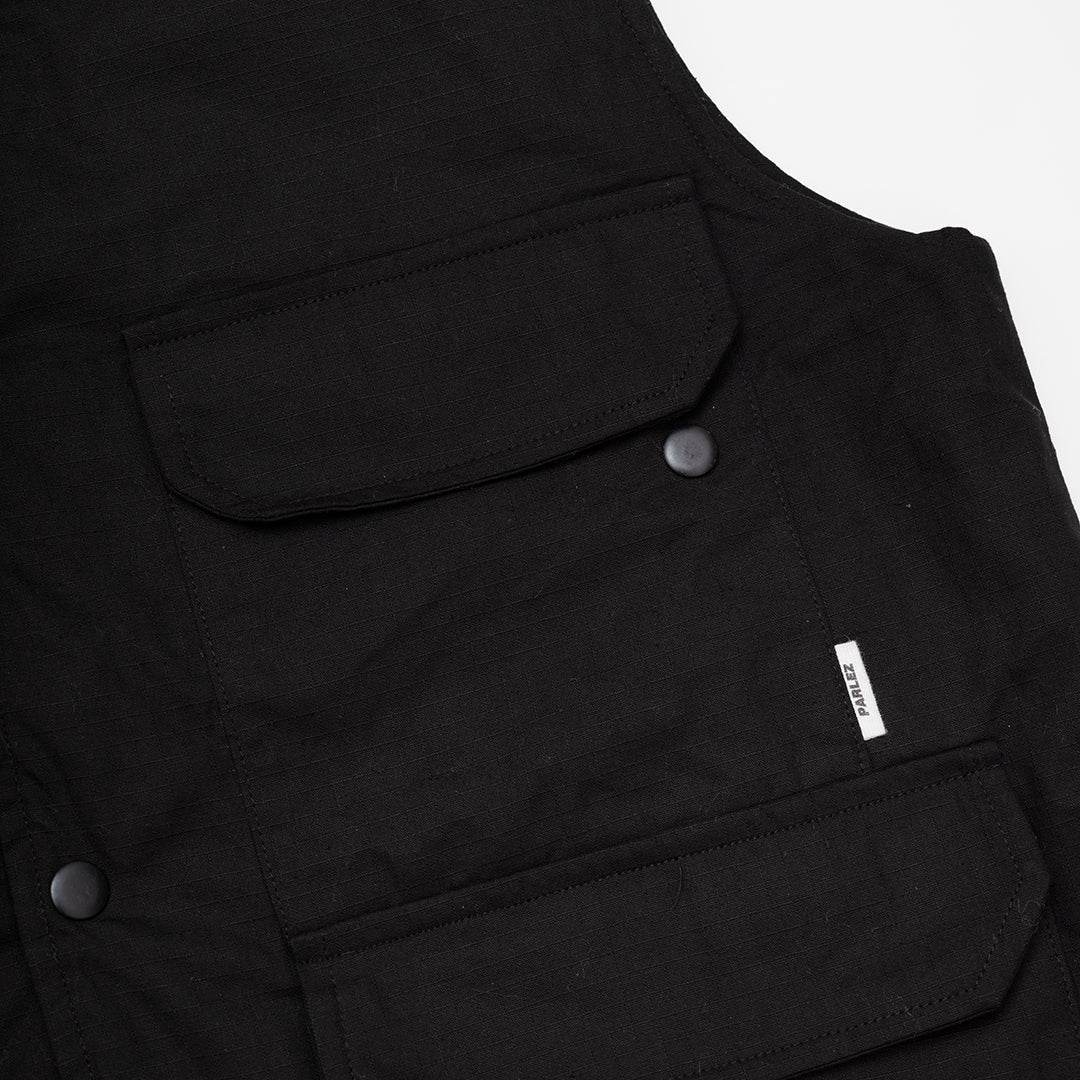 PARLEZ | Dyas Gilet | Black - Image 4