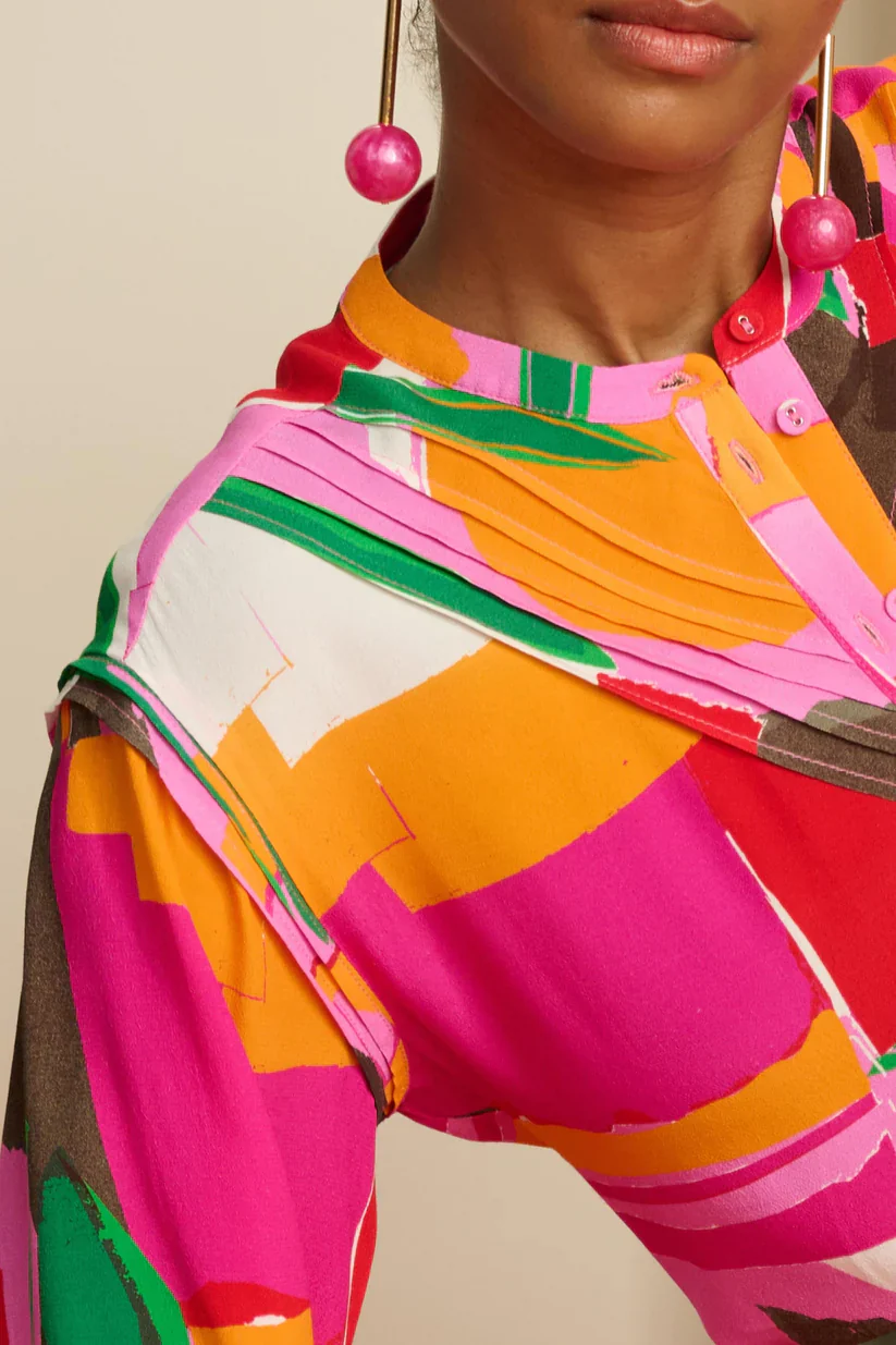 POM AMSTERDAM | Cape Town Dress | Multi - Image 4