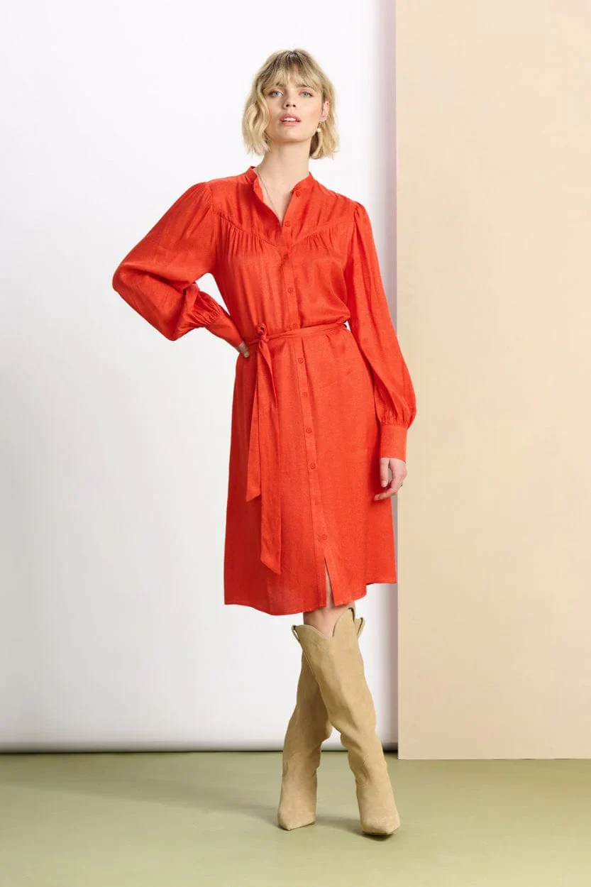 POM AMSTERDAM | Dress | Phoenix Red - Image 5