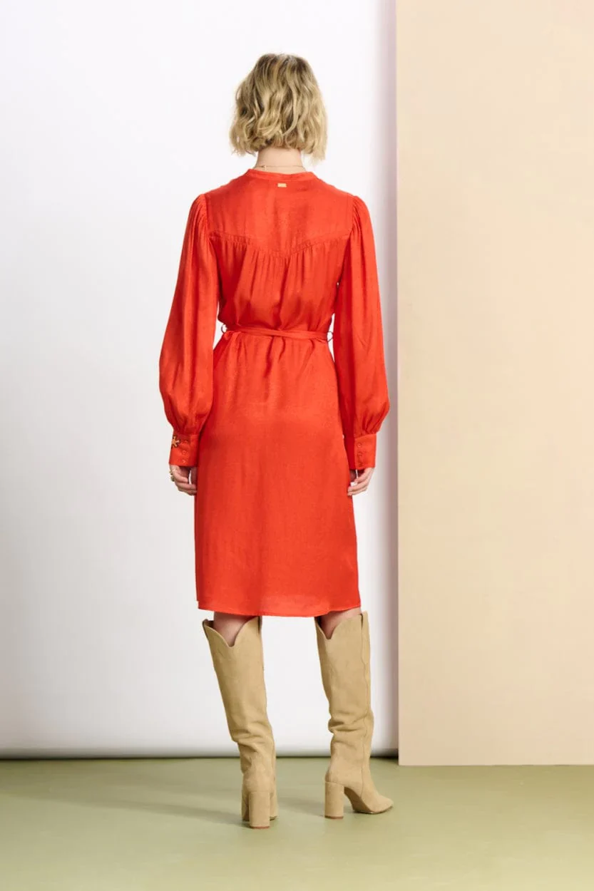 POM AMSTERDAM | Dress | Phoenix Red - Image 6
