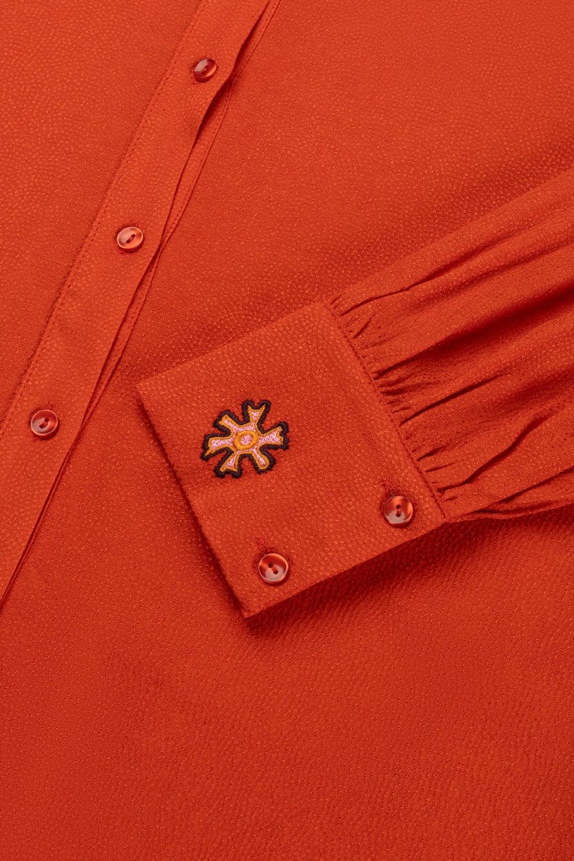 POM AMSTERDAM | Dress | Phoenix Red - Image 8