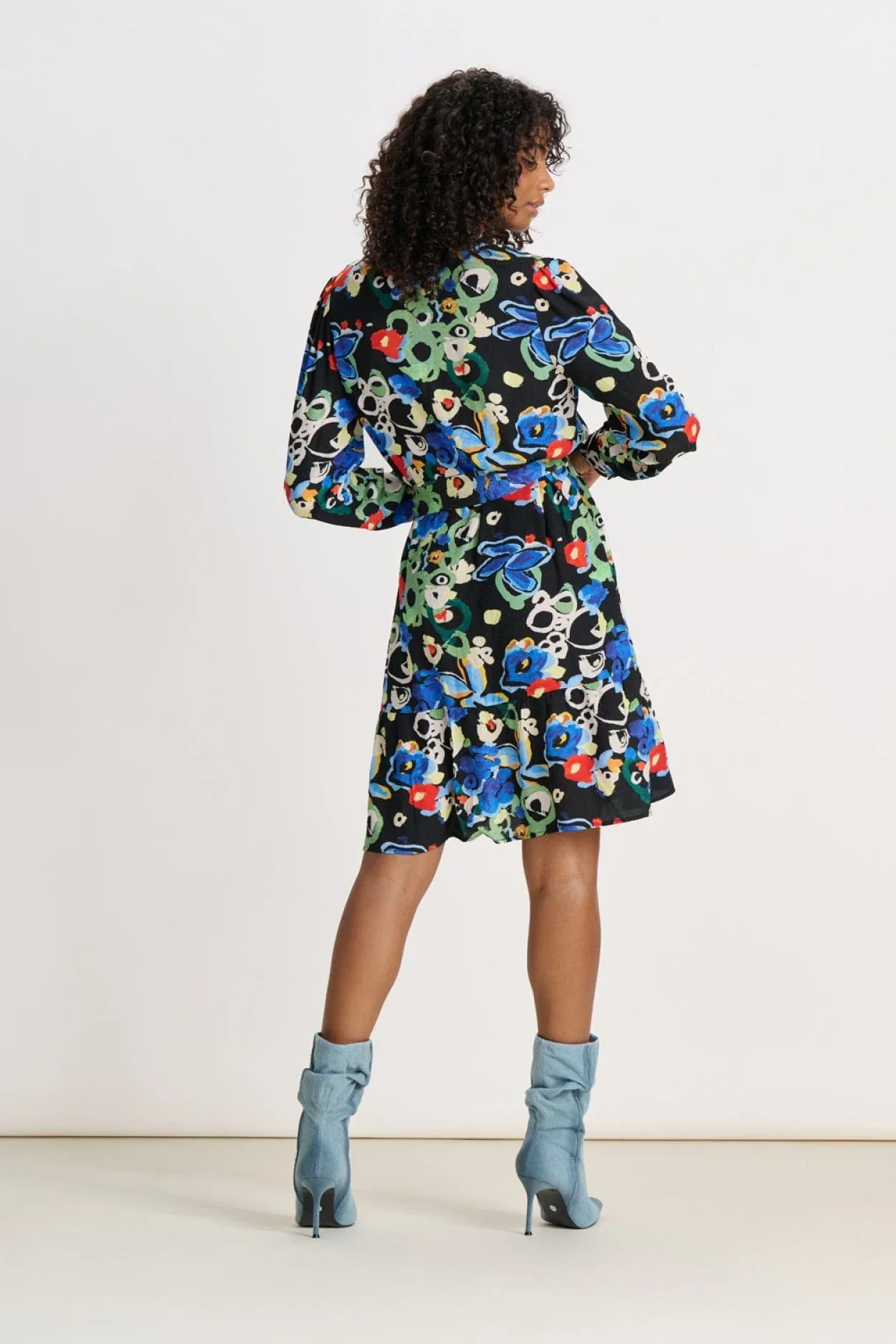 POM AMSTERDAM | Flower Glory Dress | Multi - Image 6